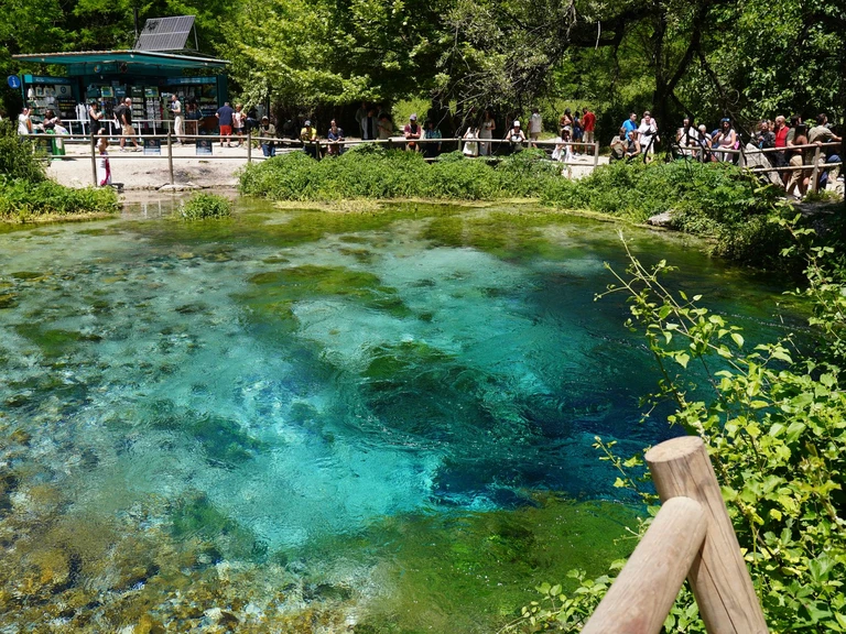 Look down into a spring nobody has found the bottom of